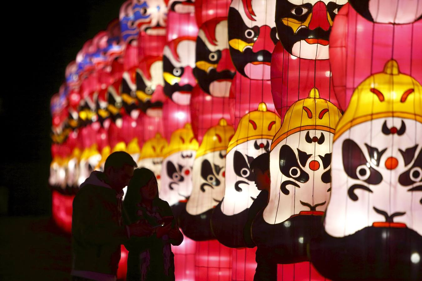 Luces mágicas iluminan Melbourne