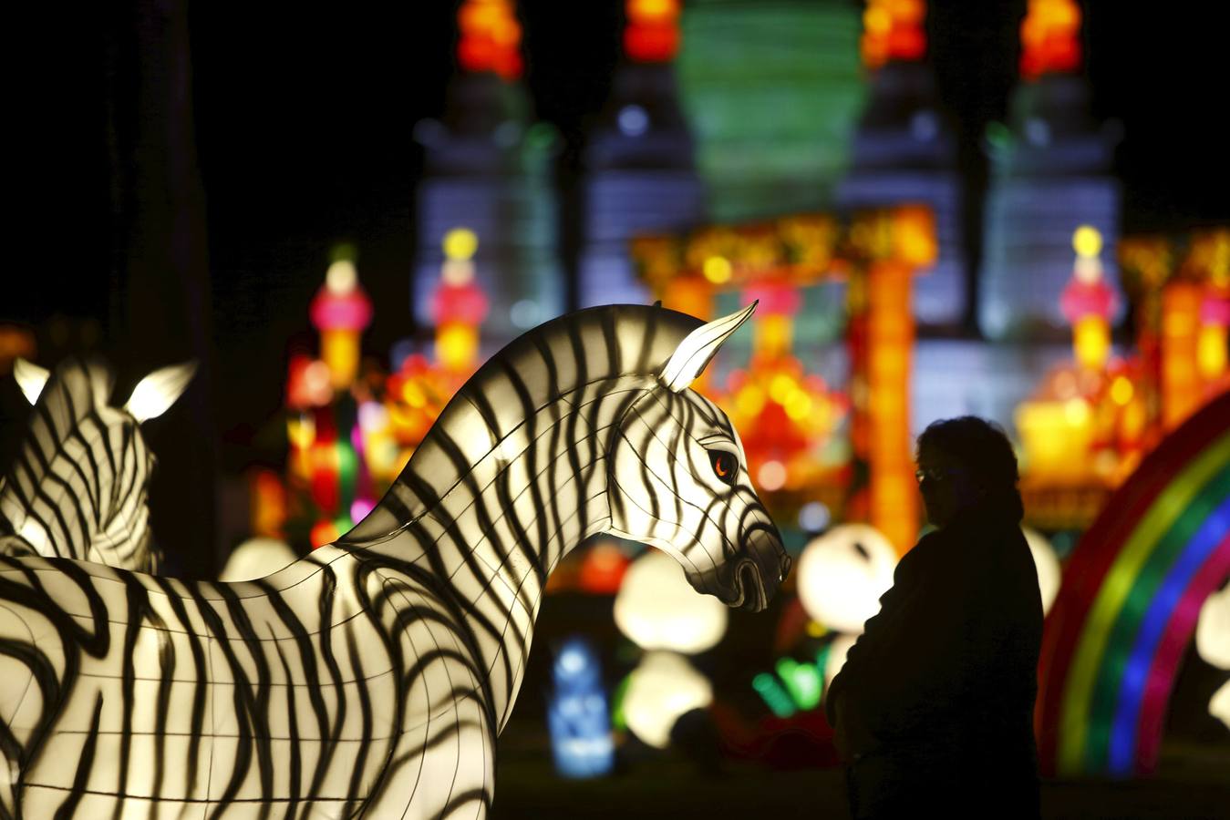 Luces mágicas iluminan Melbourne