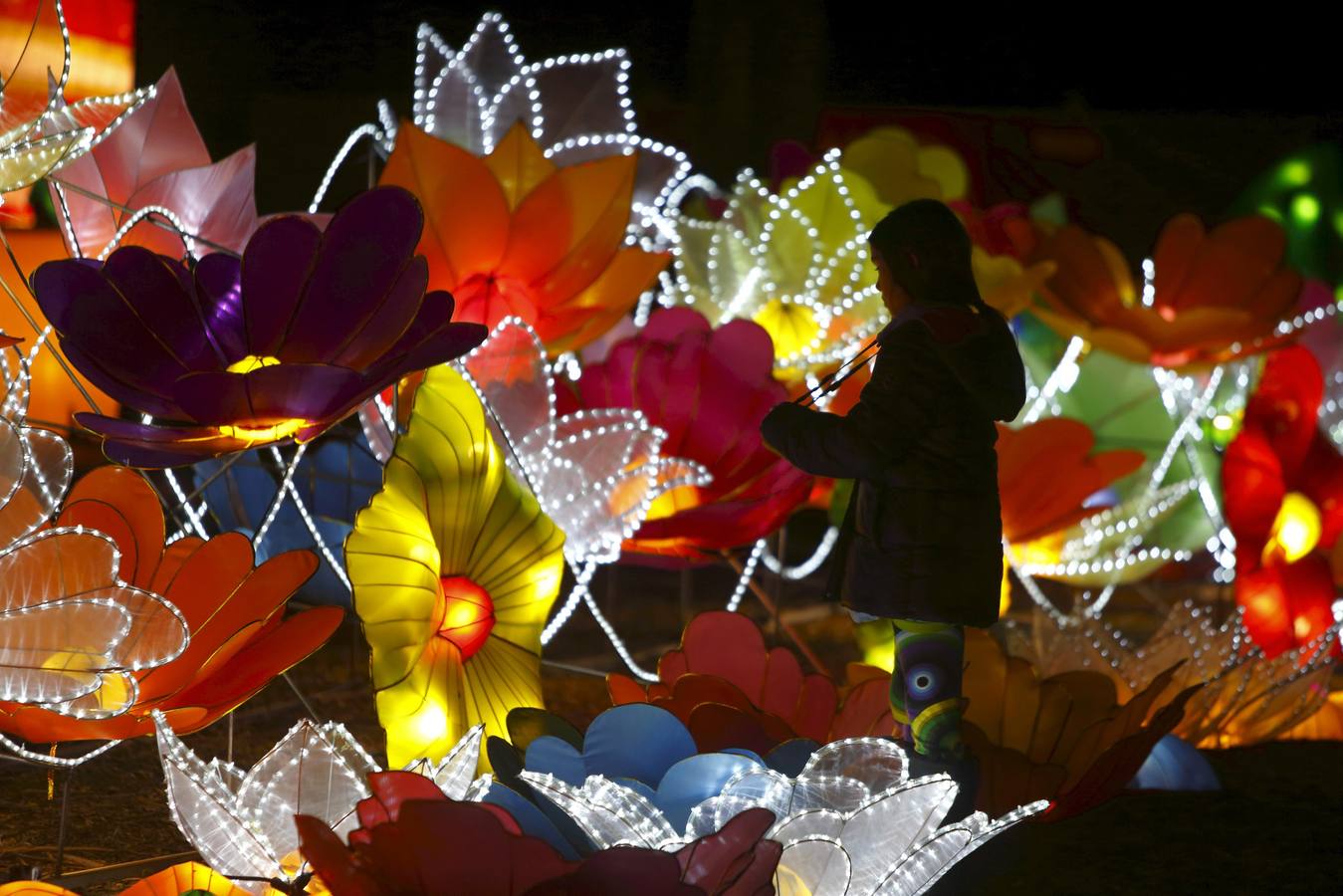 Luces mágicas iluminan Melbourne