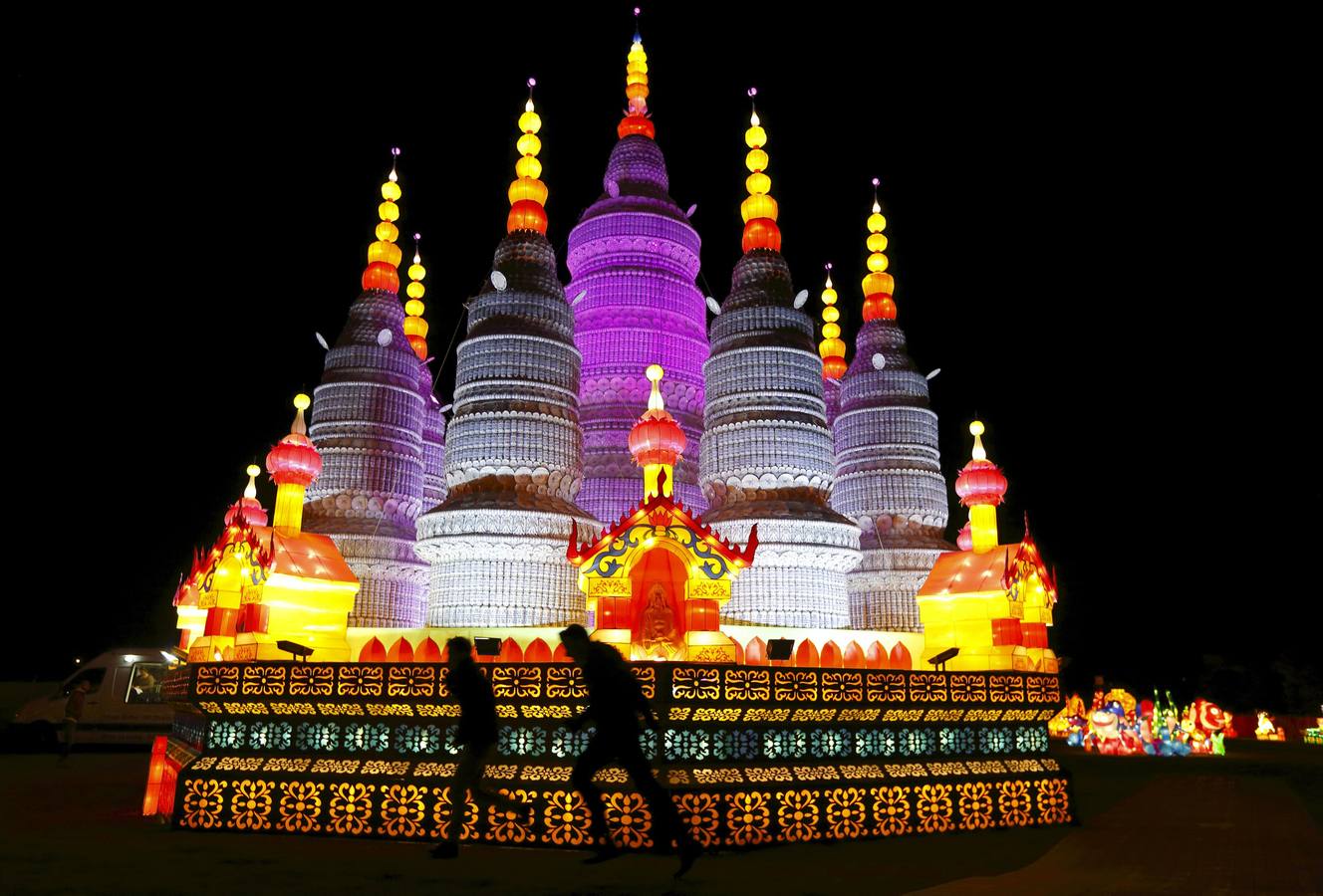 Luces mágicas iluminan Melbourne