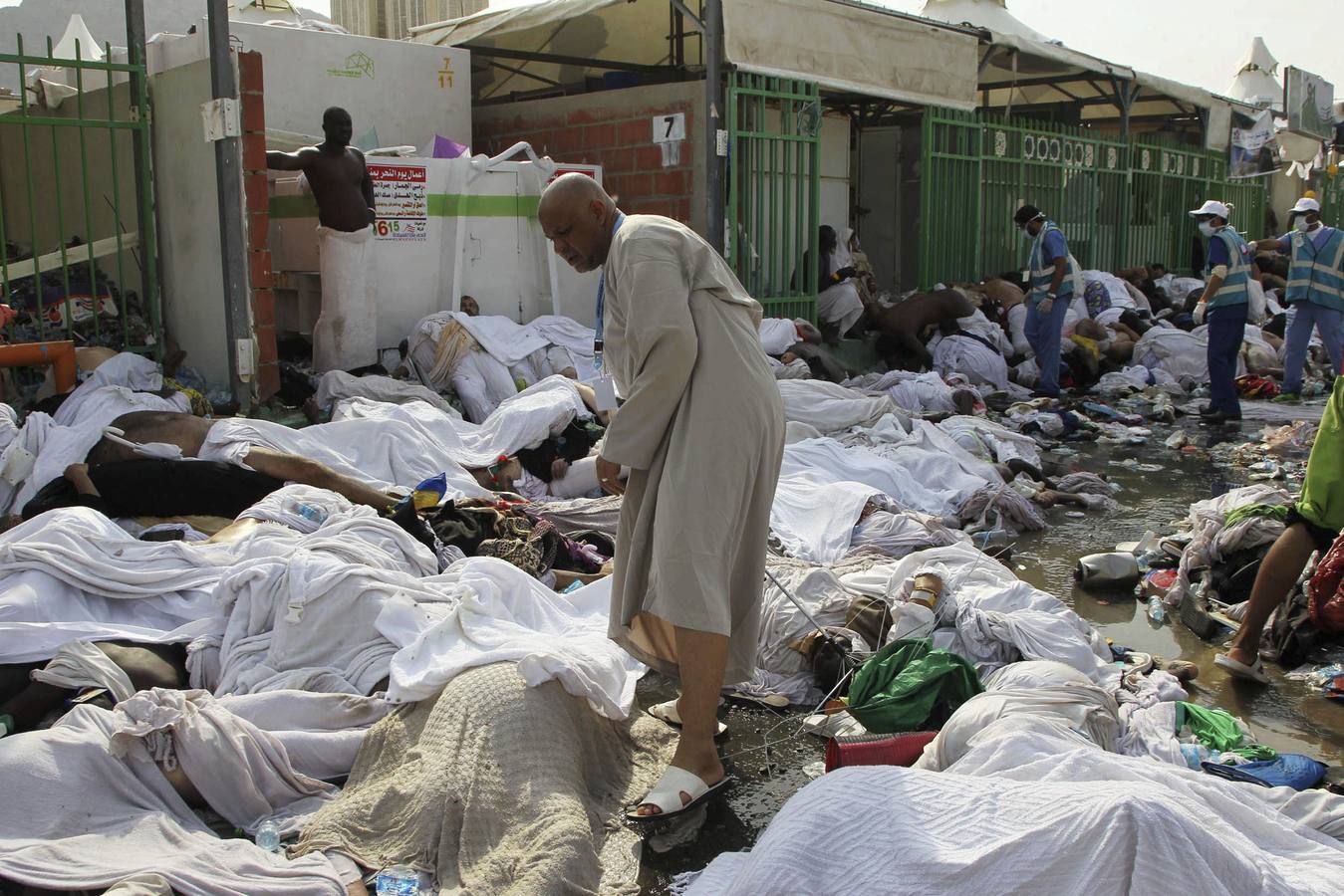 717 muertos en una avalancha de peregrinos en La Meca