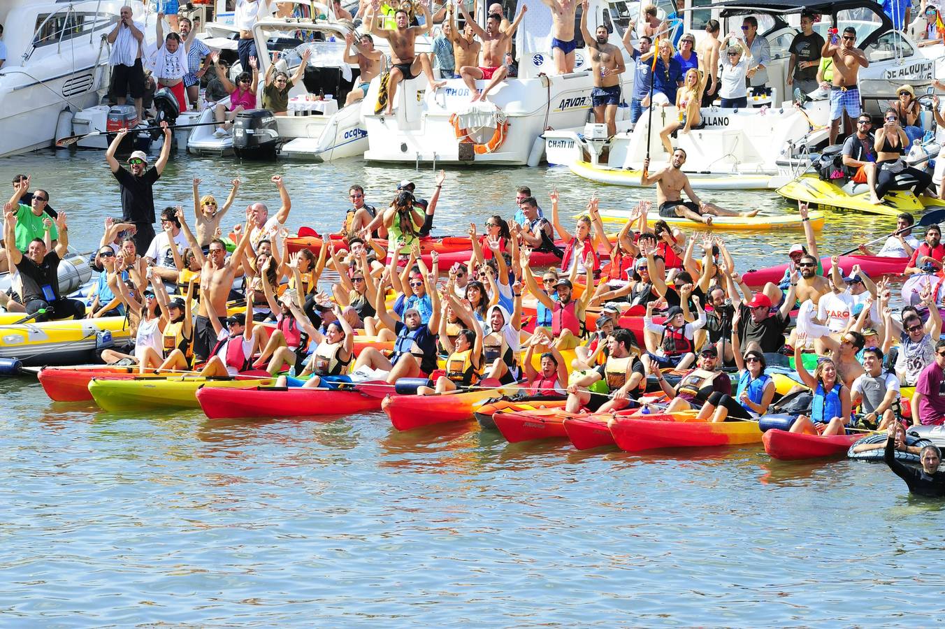 Bilbao vibra con los clavadistas