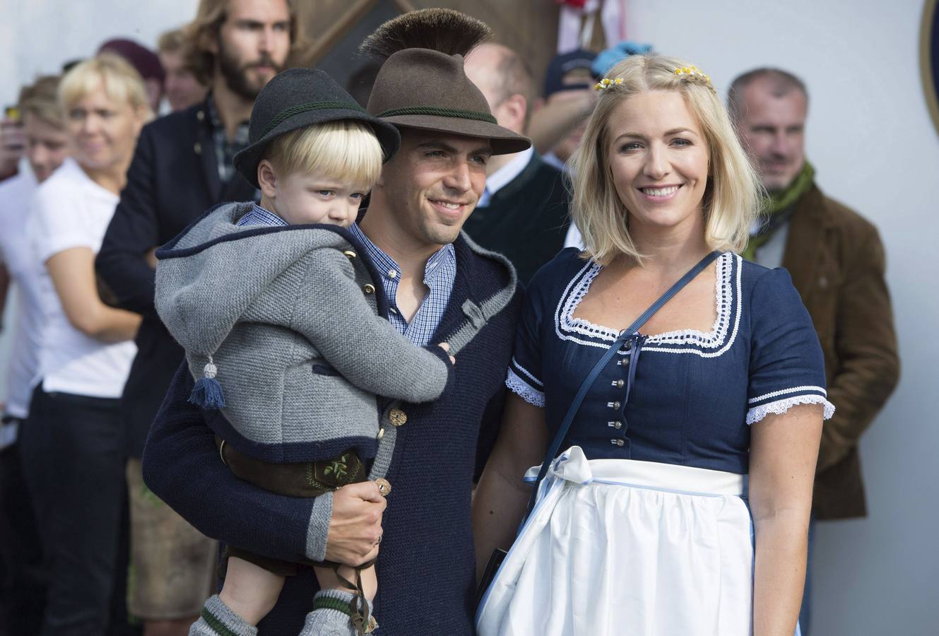 Las estrellas del Bayern se lo pasan en grande en el Oktoberfest