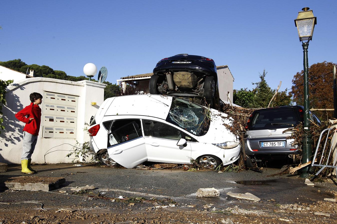 Inundaciones en el sudeste de Francia