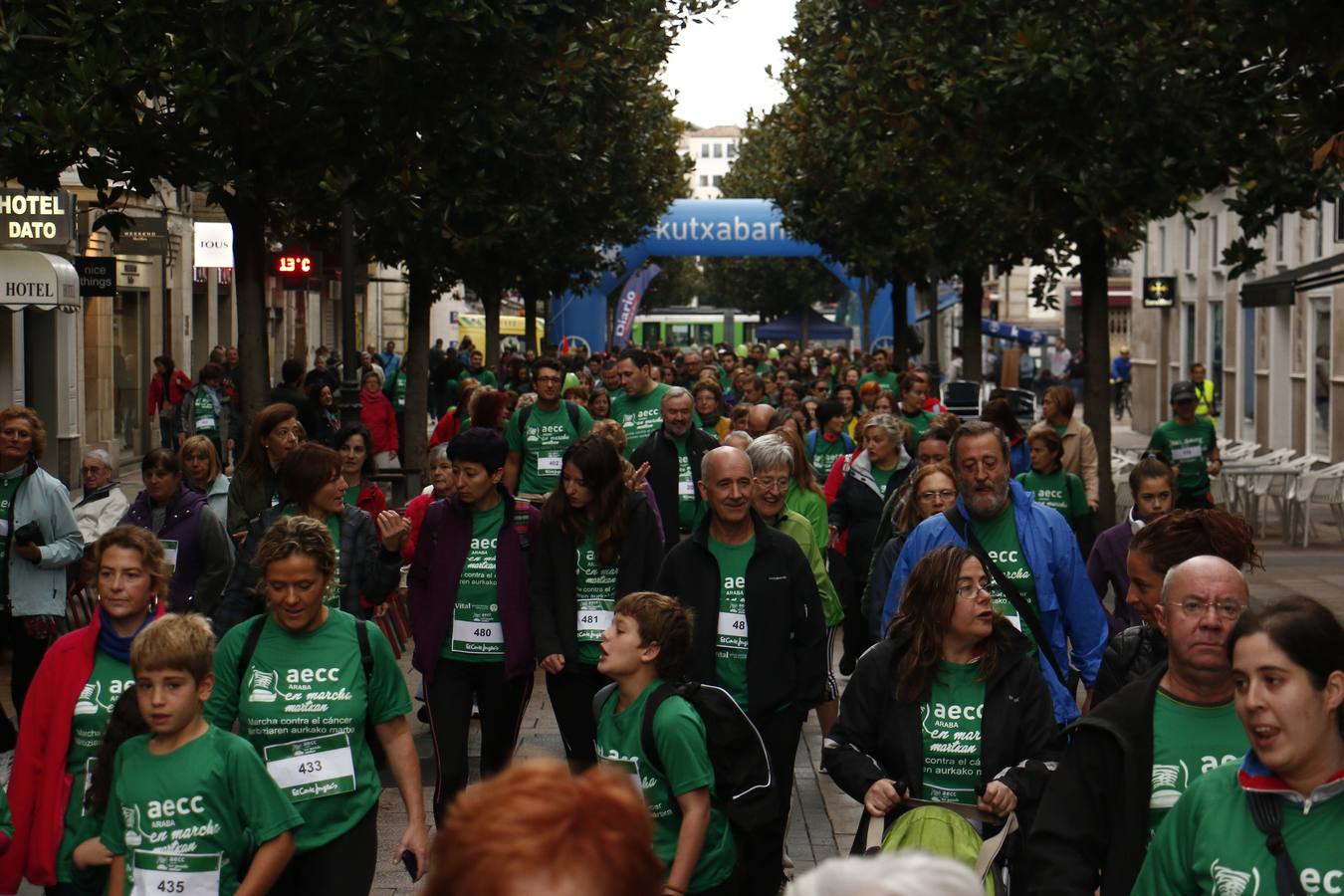 Primera Marcha contra el Cáncer de Vitoria