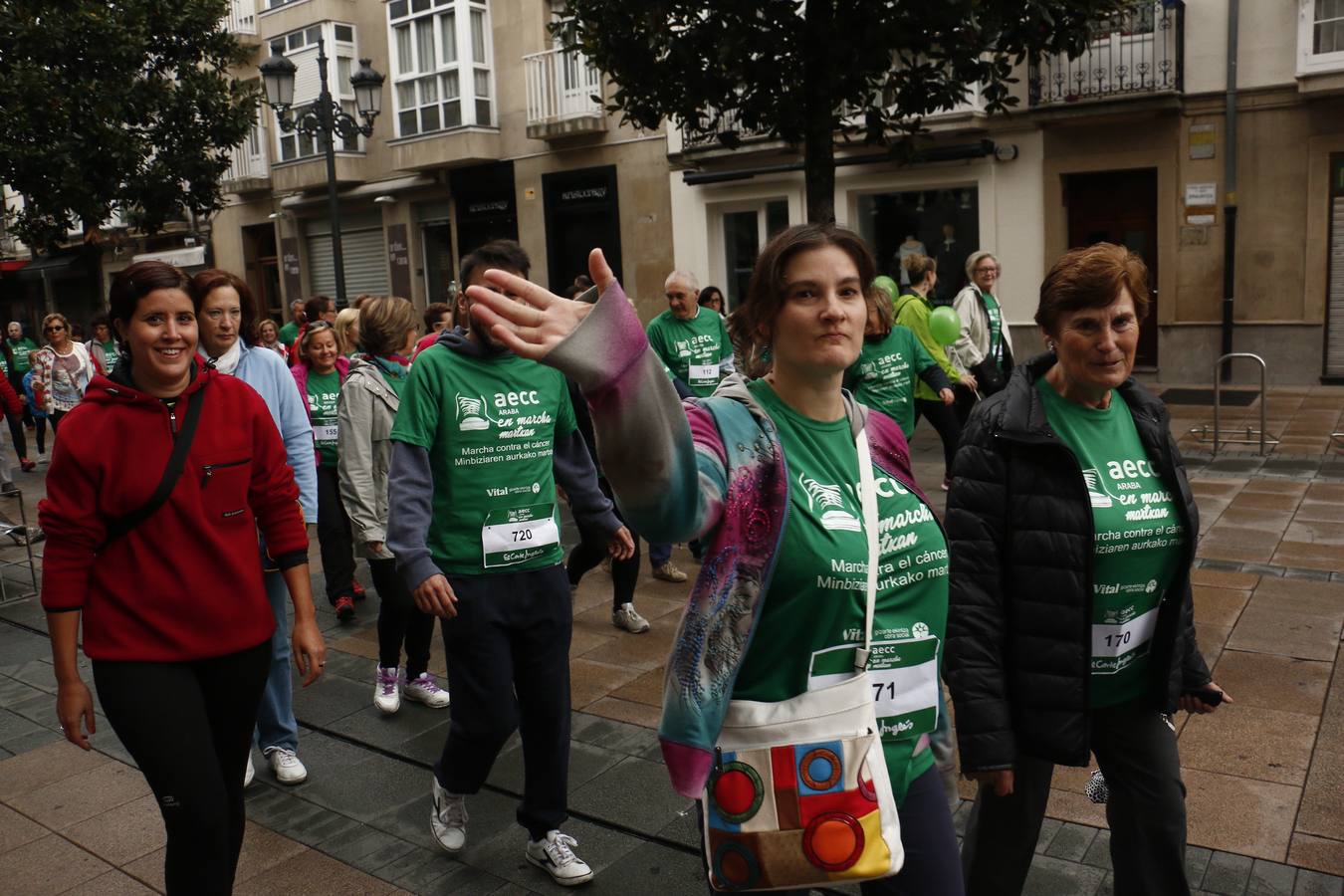 Primera Marcha contra el Cáncer de Vitoria