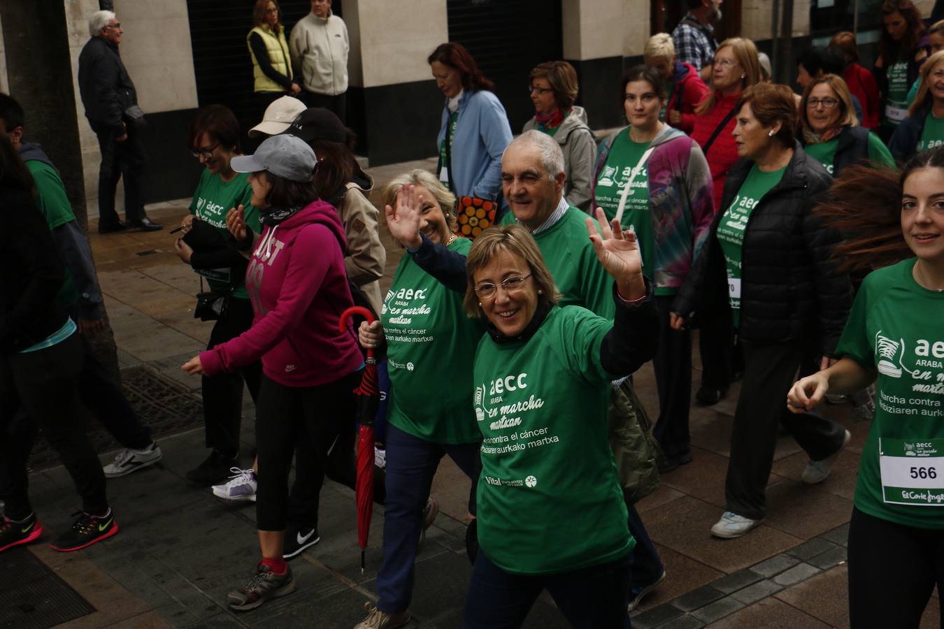 Primera Marcha contra el Cáncer de Vitoria