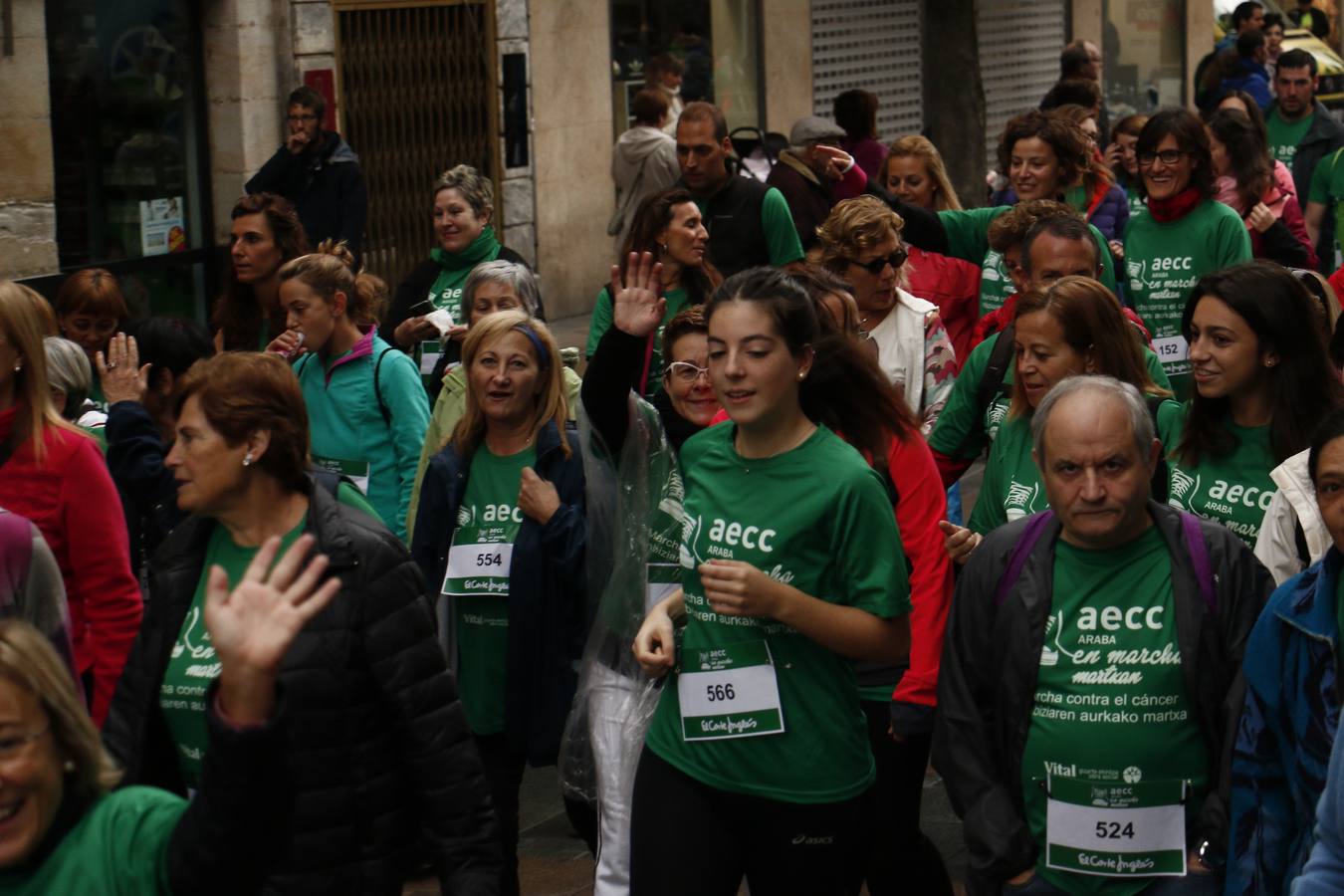 Primera Marcha contra el Cáncer de Vitoria