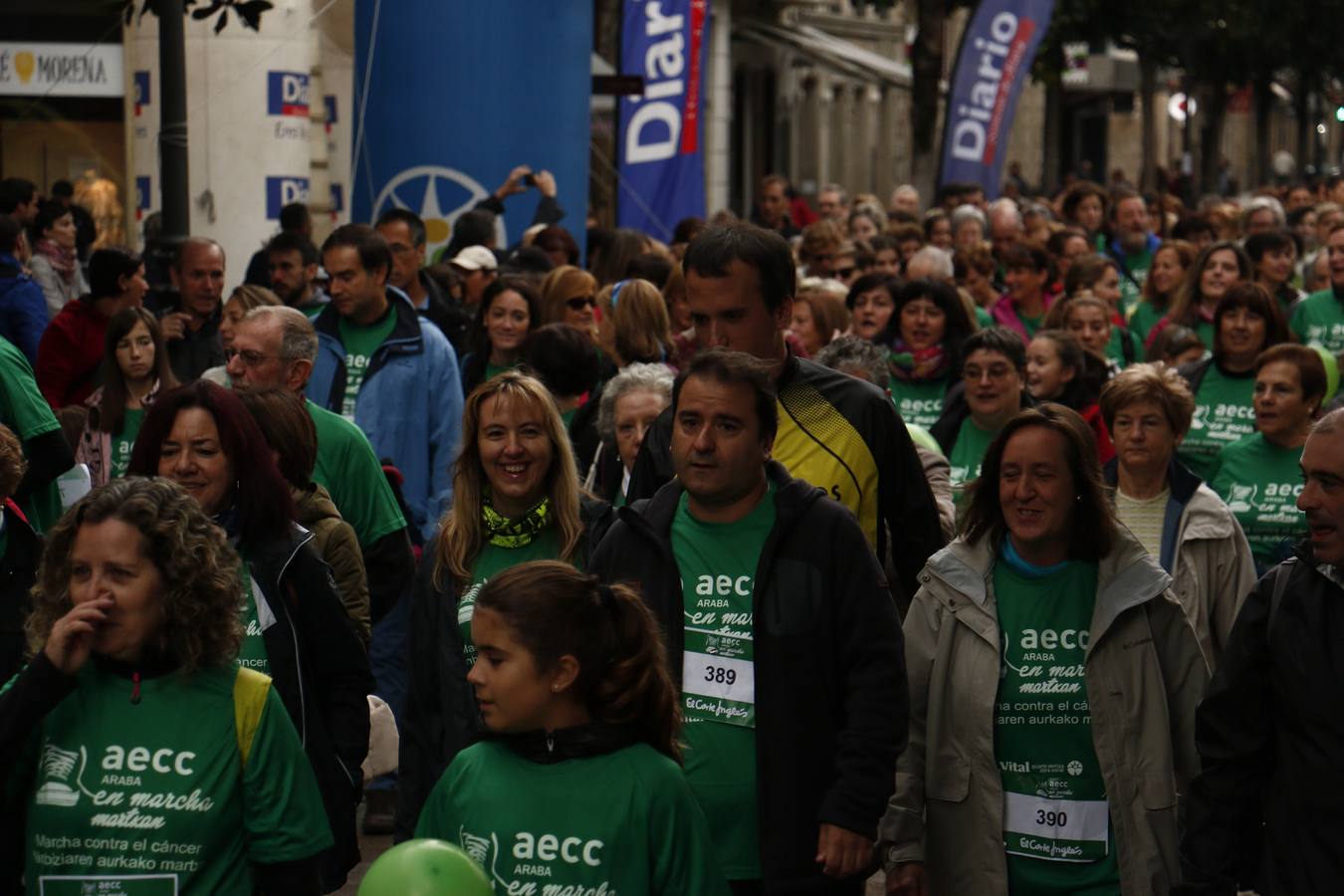 Primera Marcha contra el Cáncer de Vitoria
