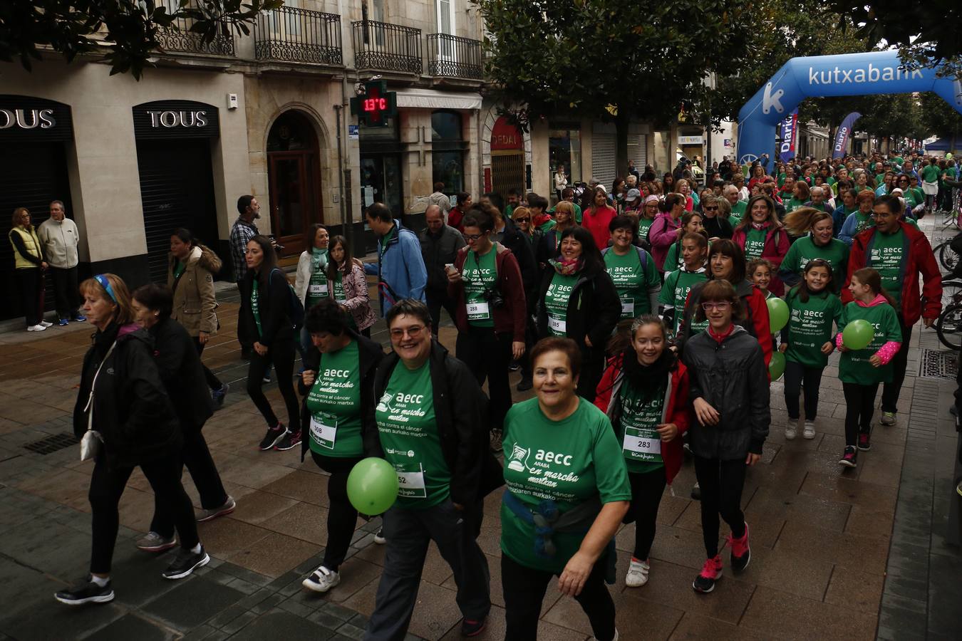 Primera Marcha contra el Cáncer de Vitoria