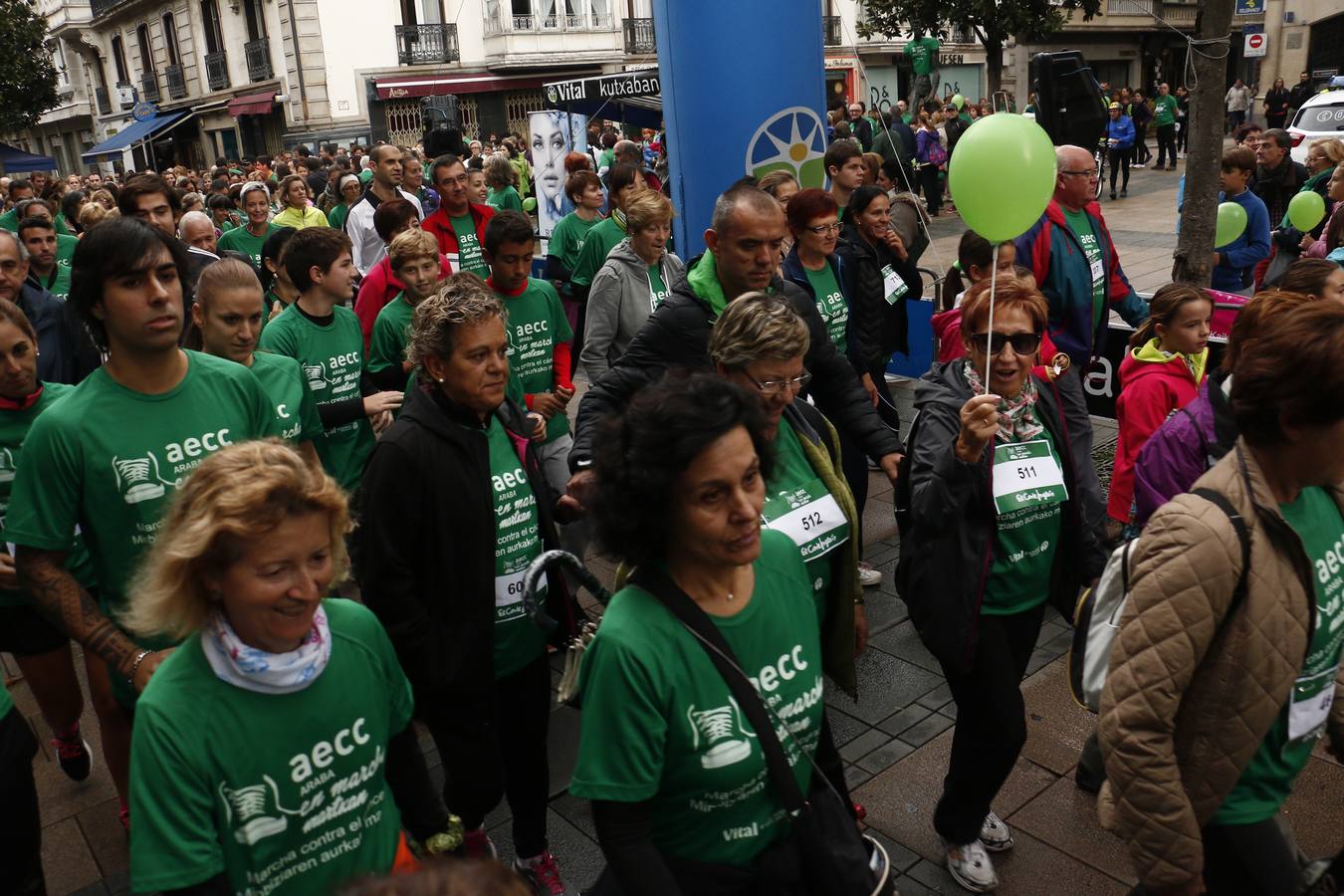 Primera Marcha contra el Cáncer de Vitoria
