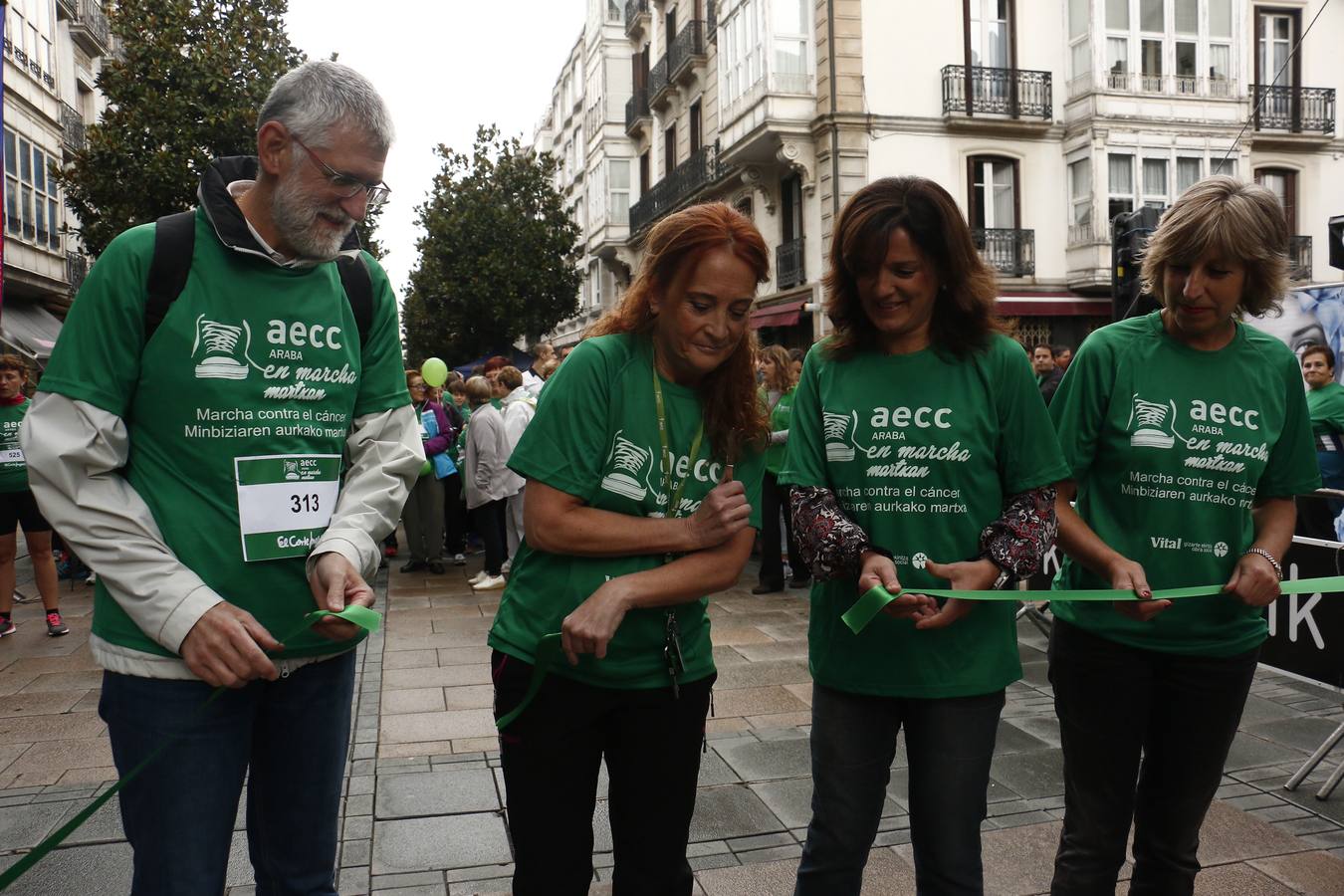 Primera Marcha contra el Cáncer de Vitoria