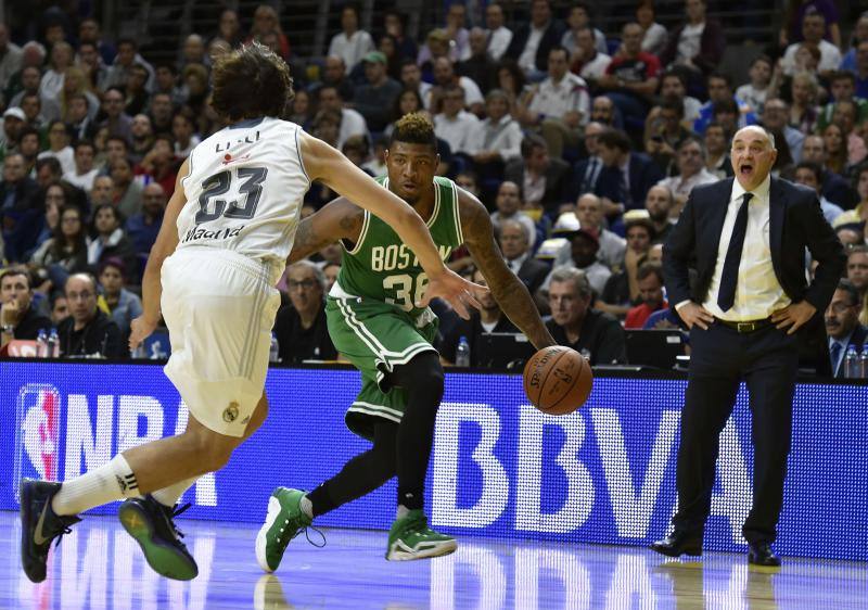 Las mejores imágenes del Real Madrid - Boston Celtics