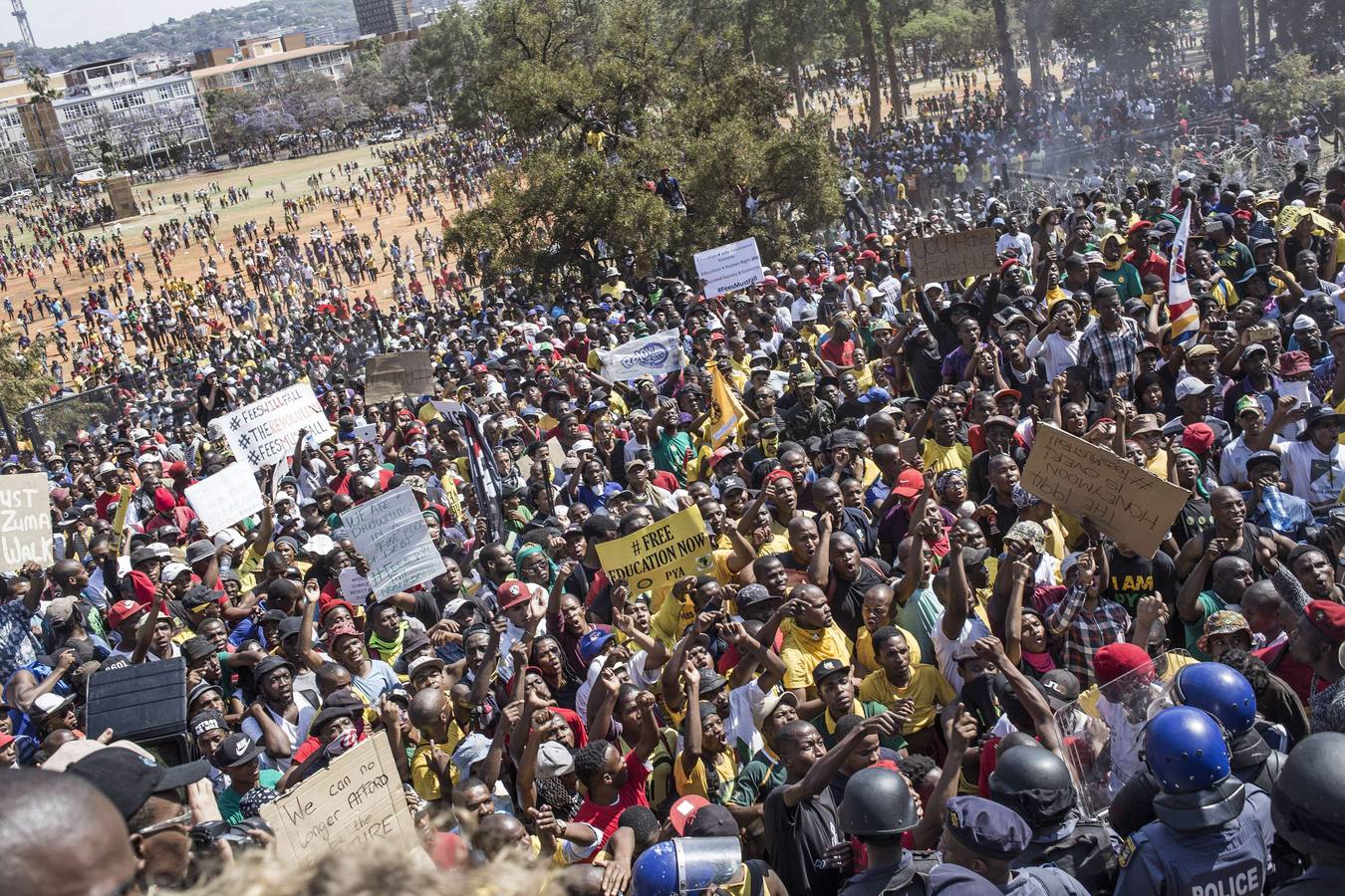 Disturbios en Sudáfrica