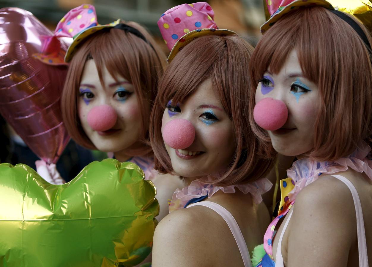 En Tokio se adelantan a Halloween