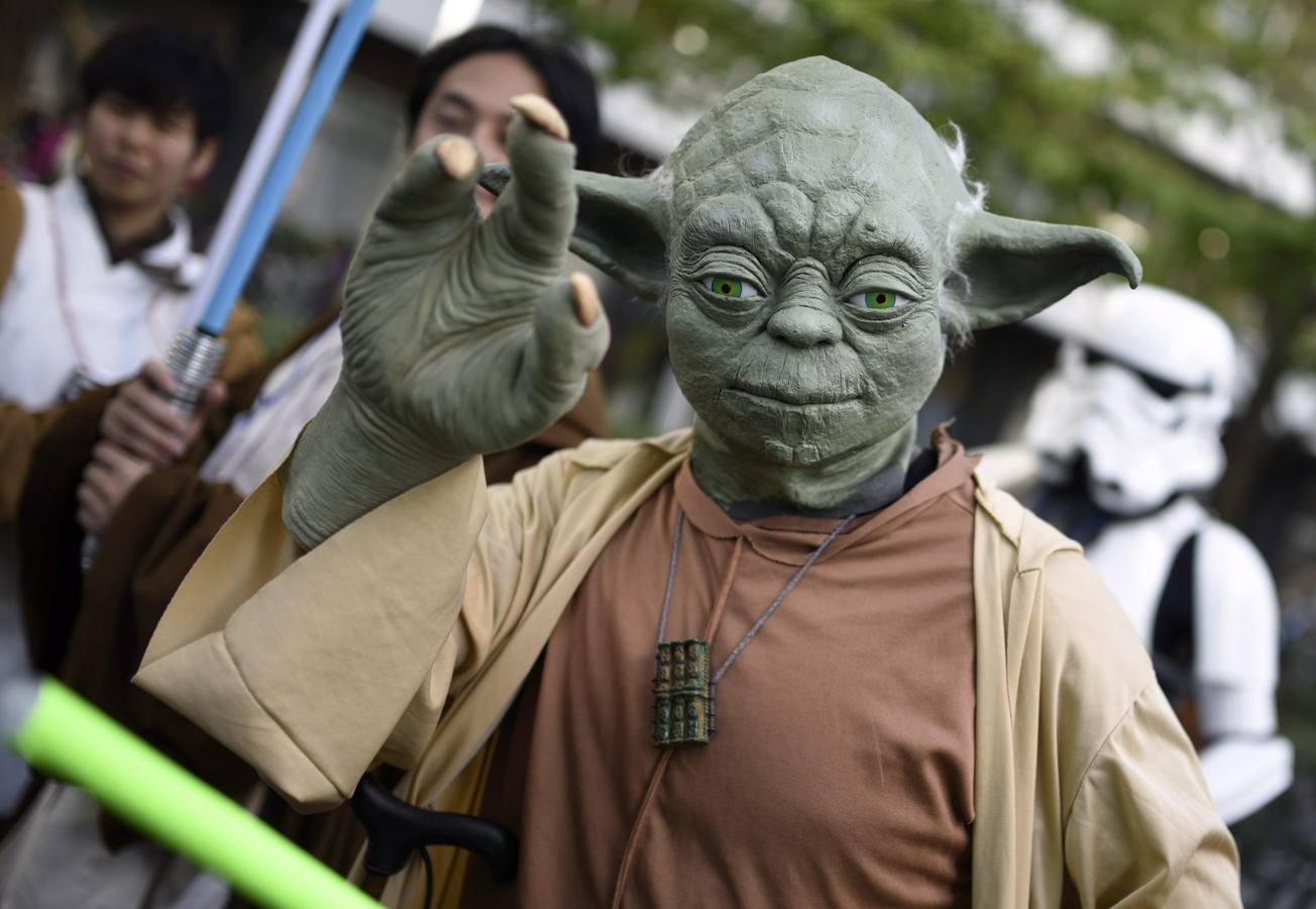 En Tokio se adelantan a Halloween