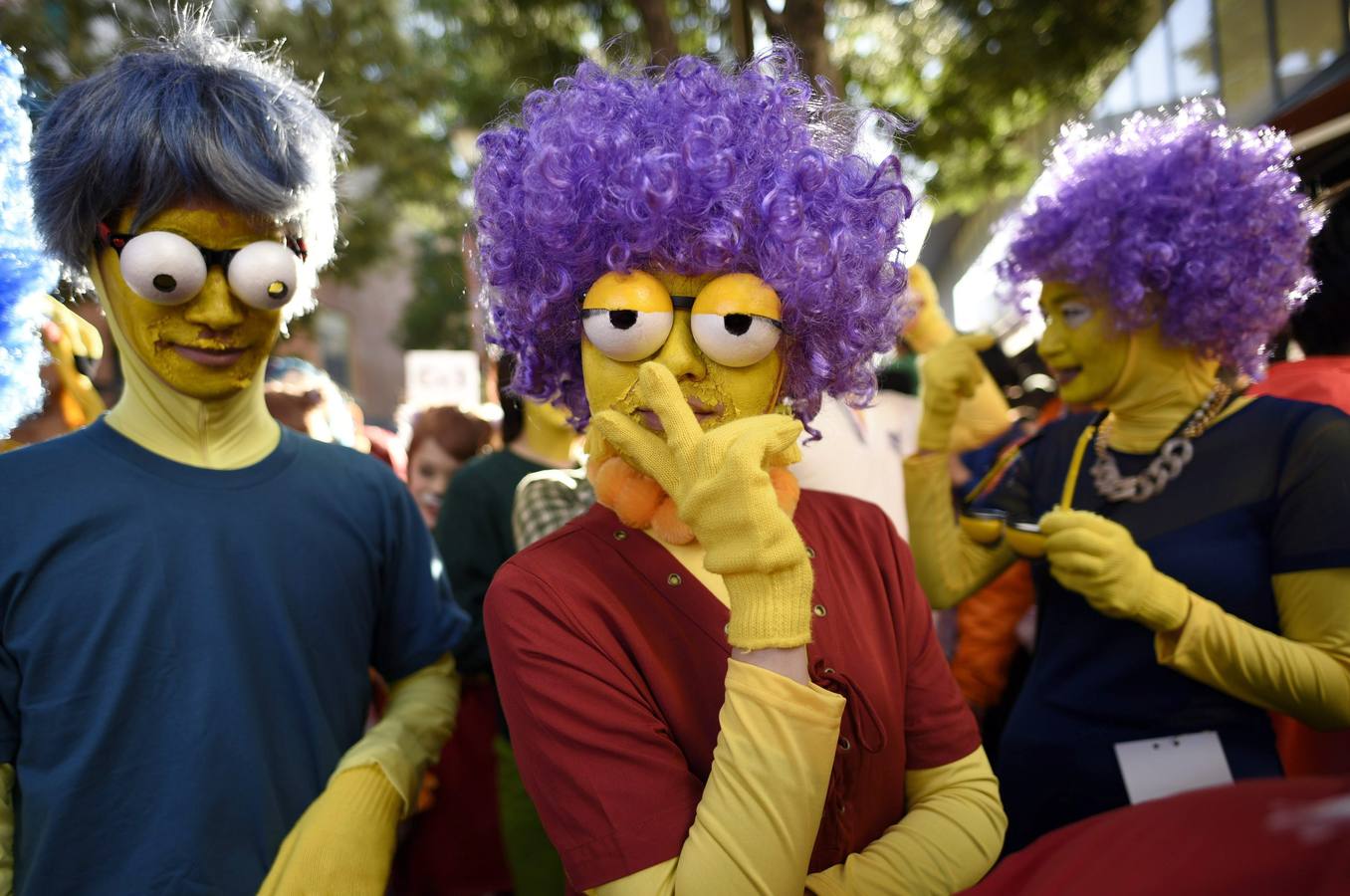 En Tokio se adelantan a Halloween