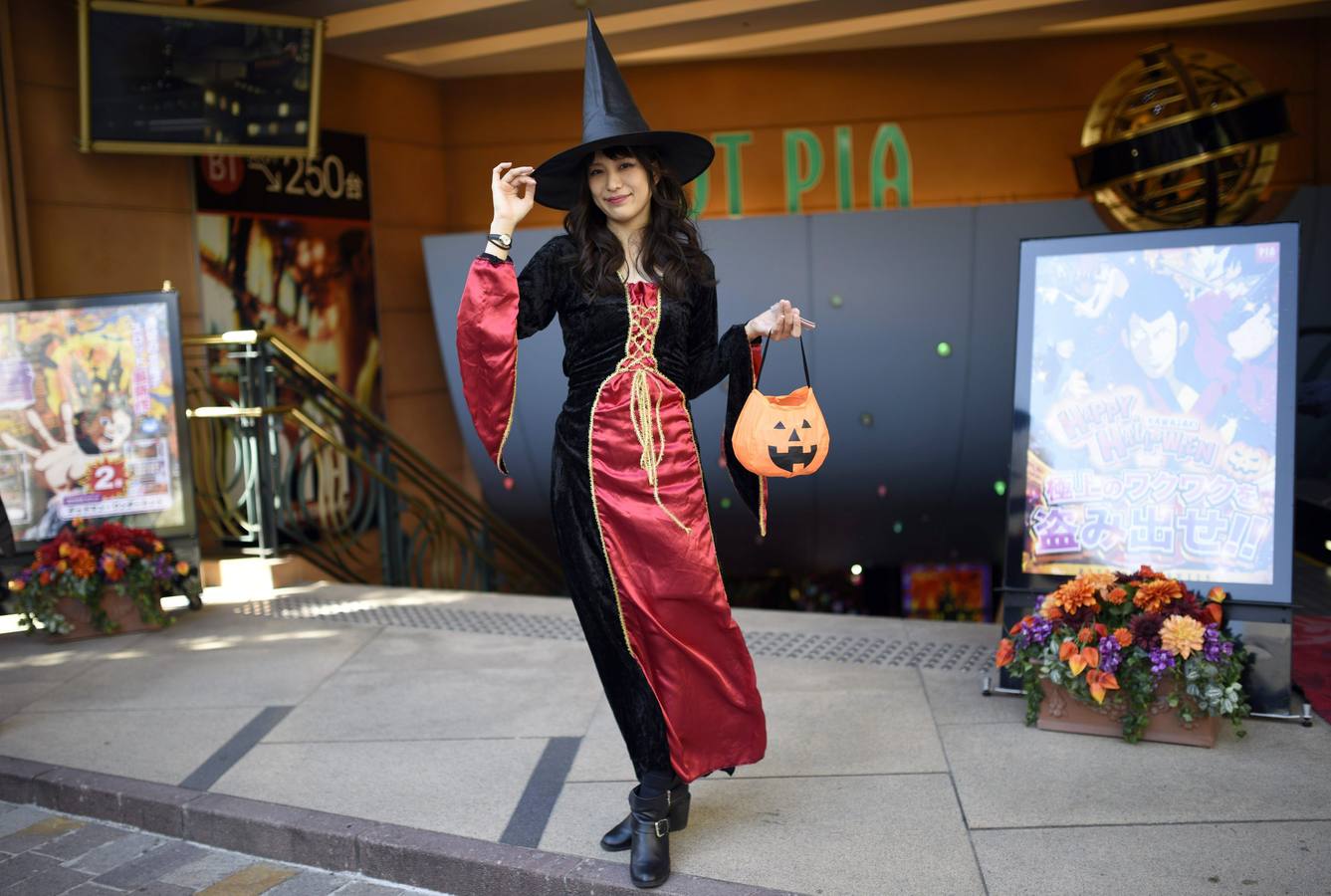 En Tokio se adelantan a Halloween