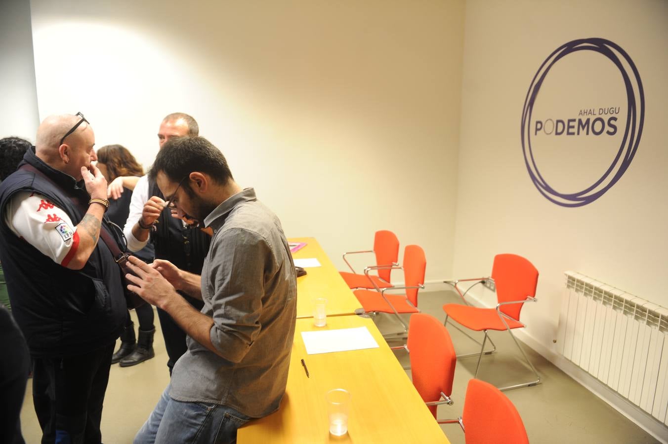 Nueva sede de Podemos en Vitoria