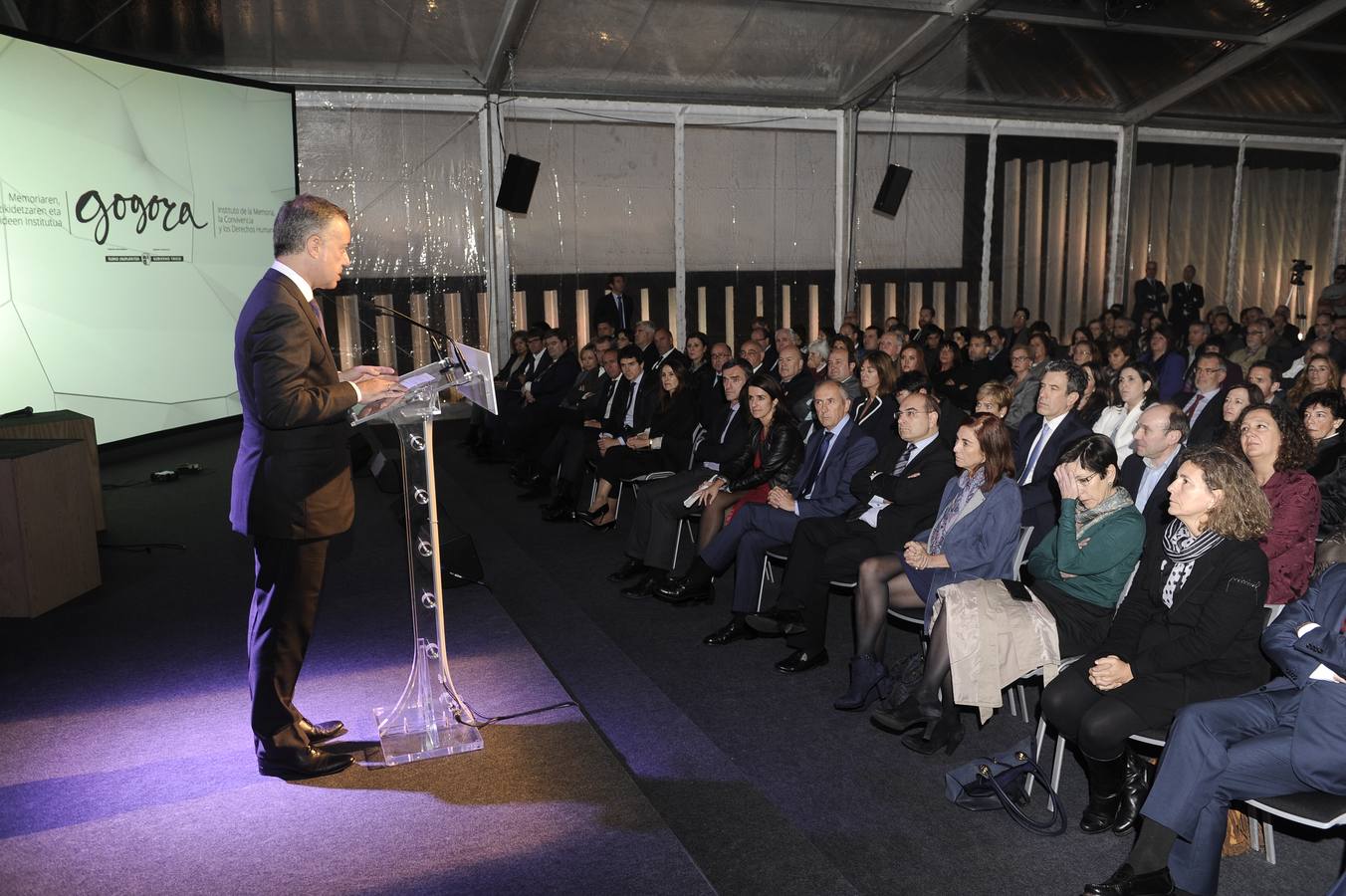 Presentación del Instituto de la Memoria-Gogora