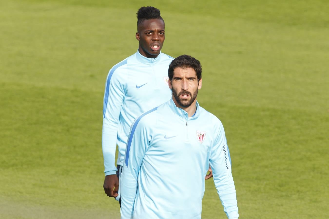 El entrenamiento del Athletic, en imágenes