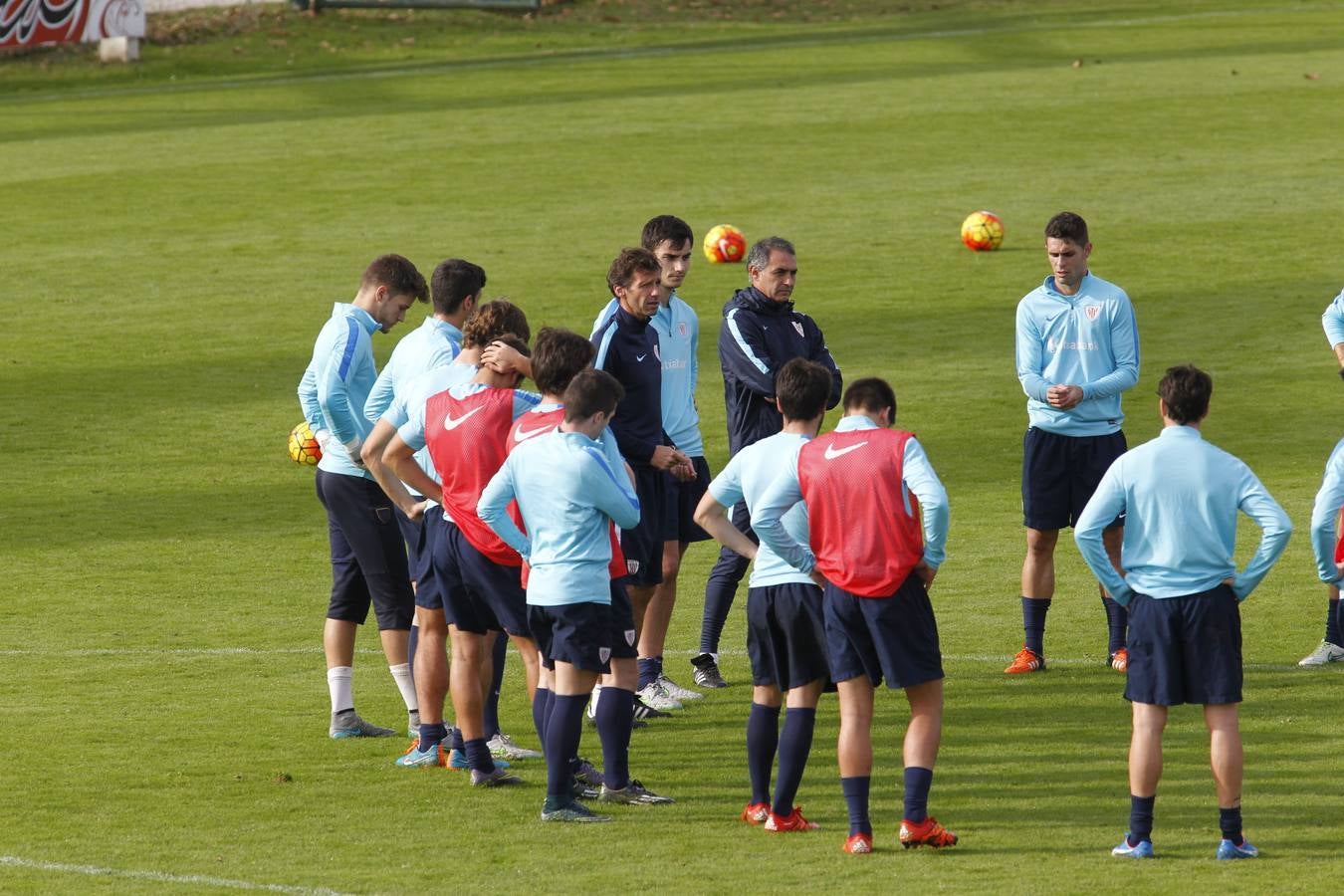El entrenamiento del Athletic, en imágenes
