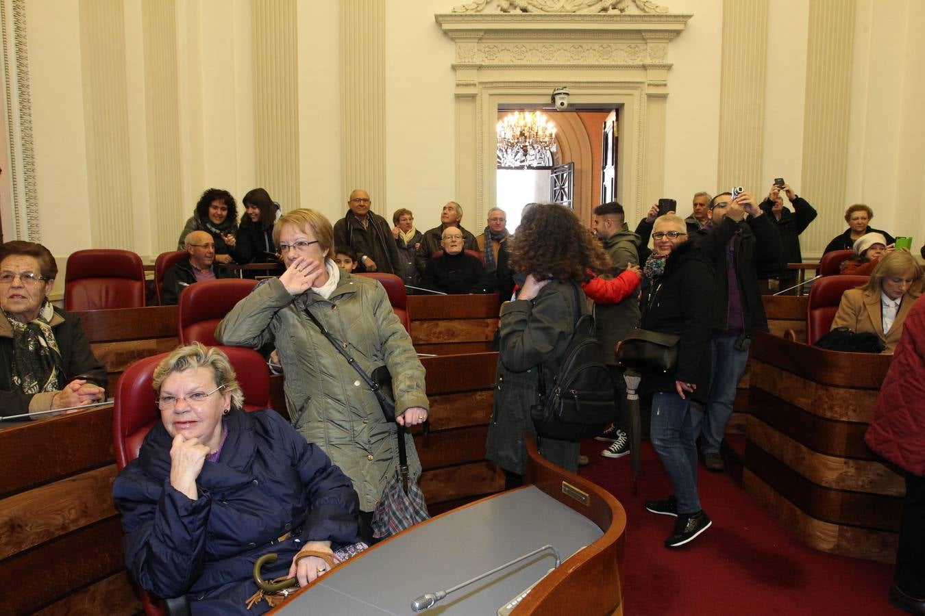 Fiesta en el parlamento de los alaveses