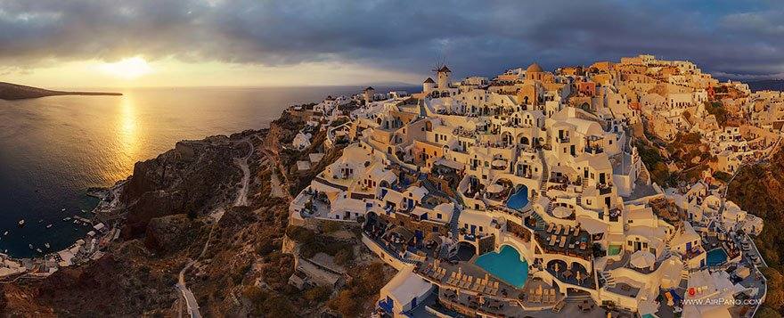 Santorini (Thira), Oia, Grecia. 
