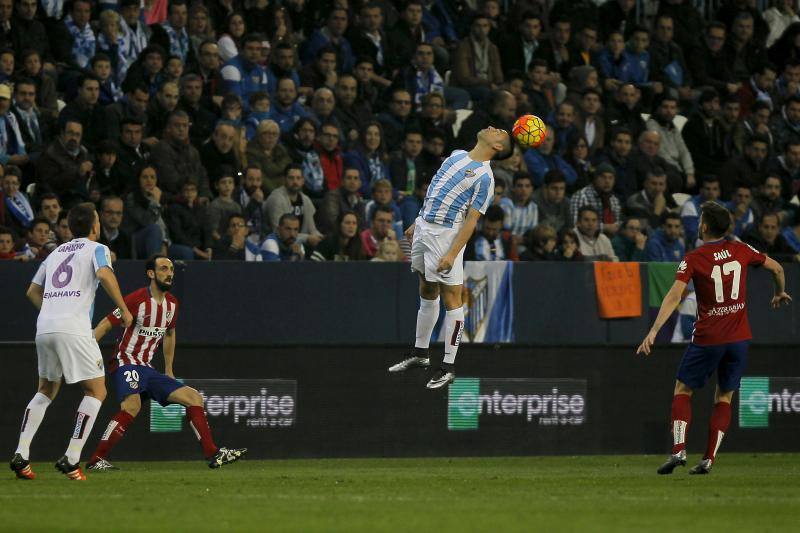 Las mejores imágenes del Málaga-Atlético