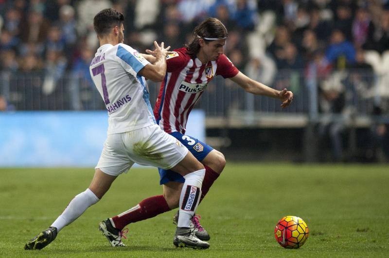 Las mejores imágenes del Málaga-Atlético