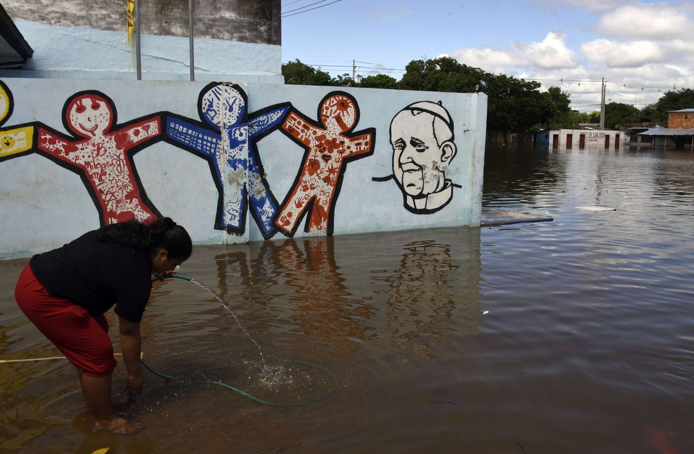 Terribles inundaciones en Asunción, Paraguay