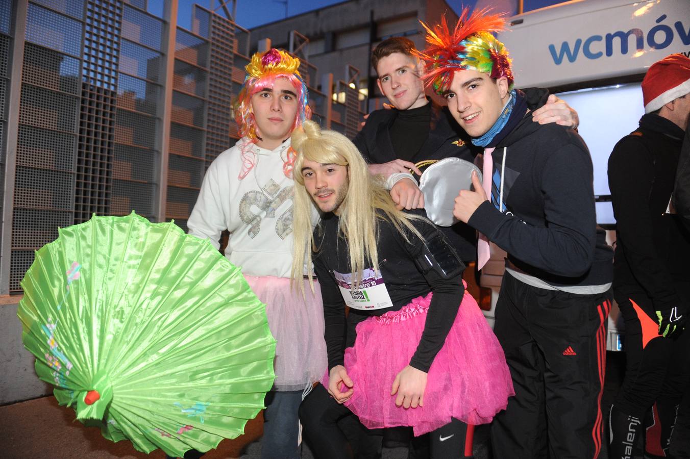 Calentamiento para la San Silvestre de Vitoria 2015