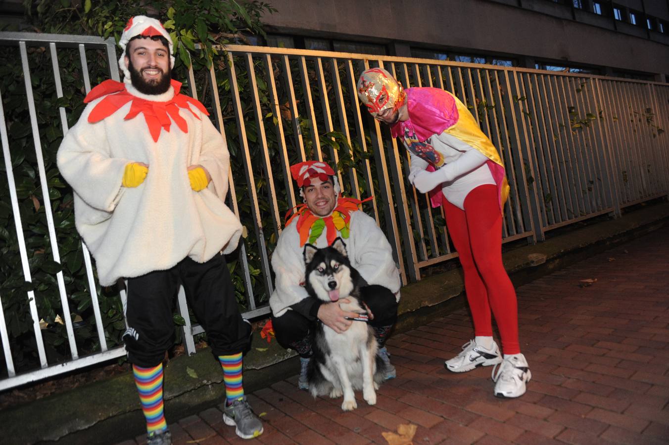 Calentamiento para la San Silvestre de Vitoria 2015