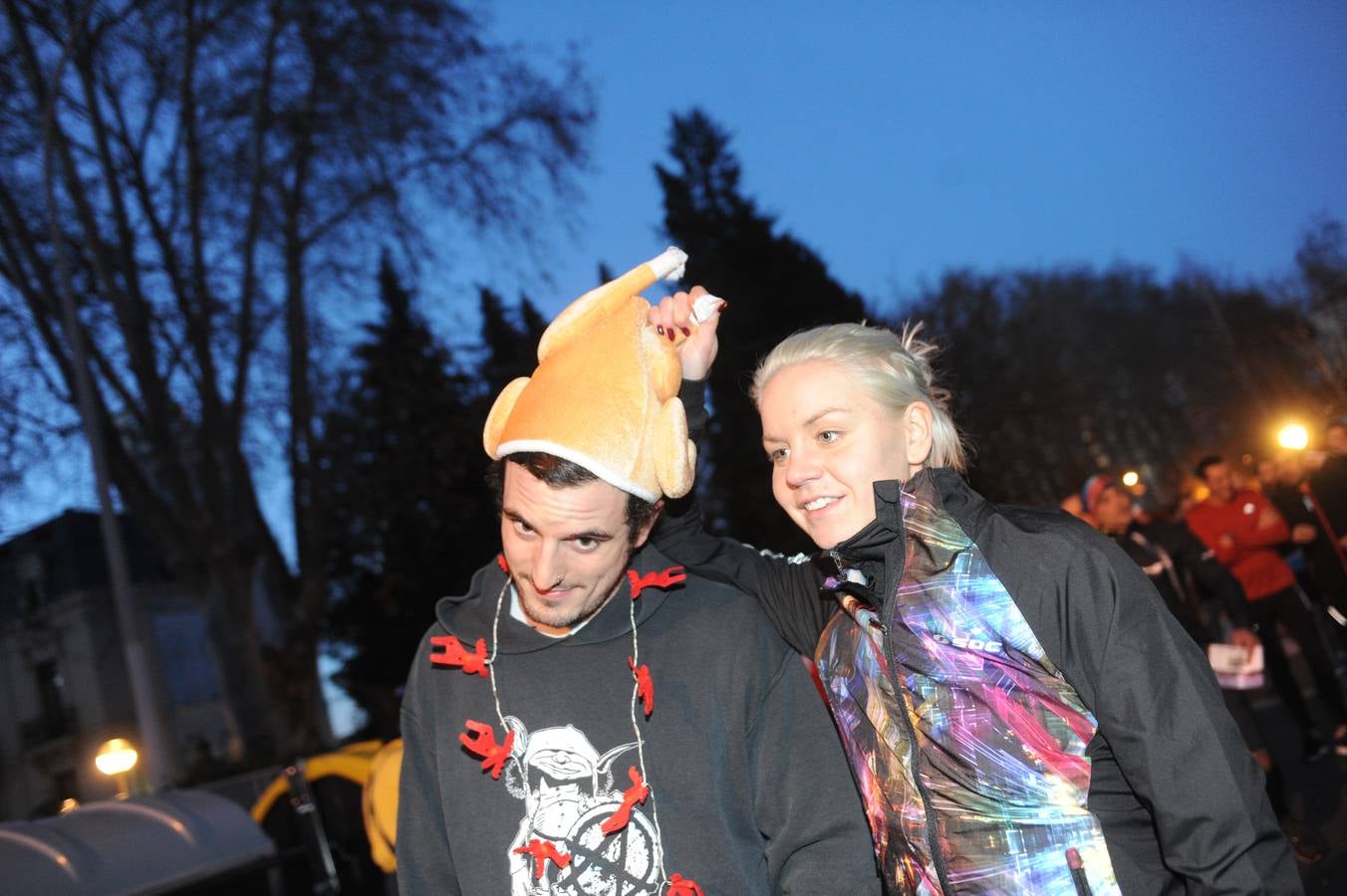 Calentamiento para la San Silvestre de Vitoria 2015