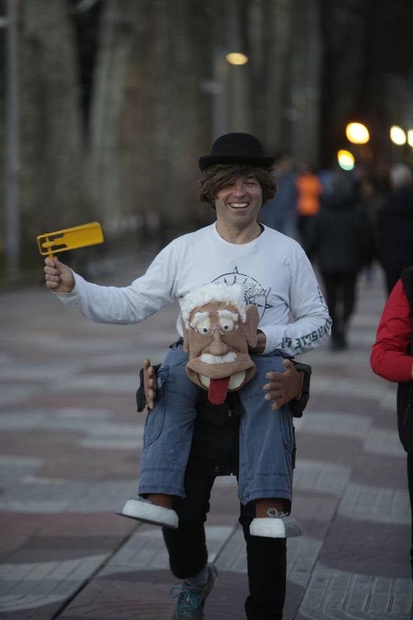 Calentamiento para la San Silvestre de Vitoria 2015