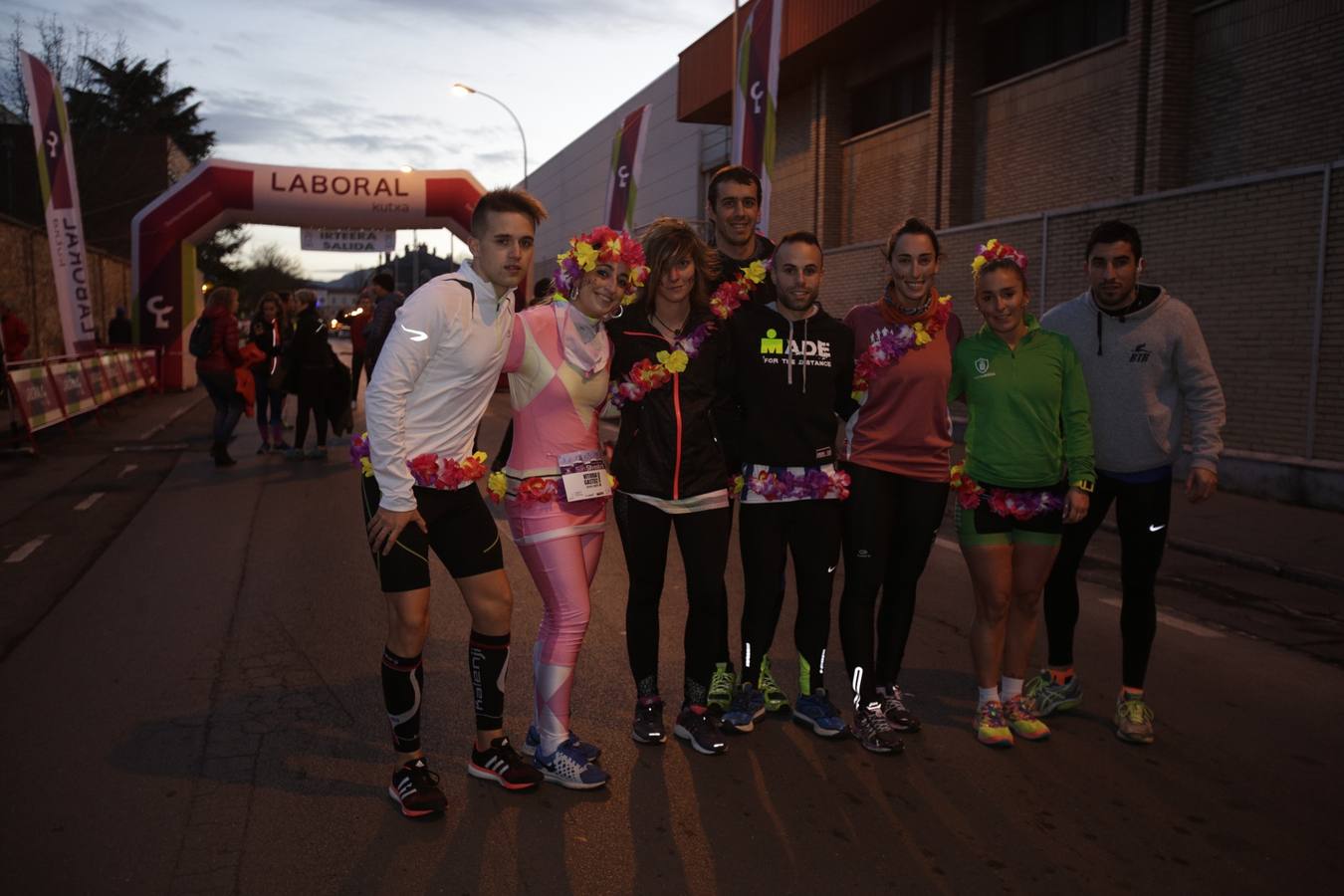 Calentamiento para la San Silvestre de Vitoria 2015