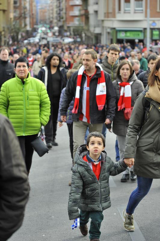 Los niños, reyes en San Mamés
