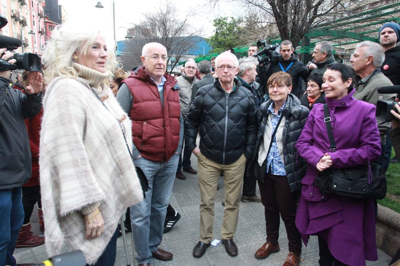 Manifestación a favor de los presos de ETA en Bilbao