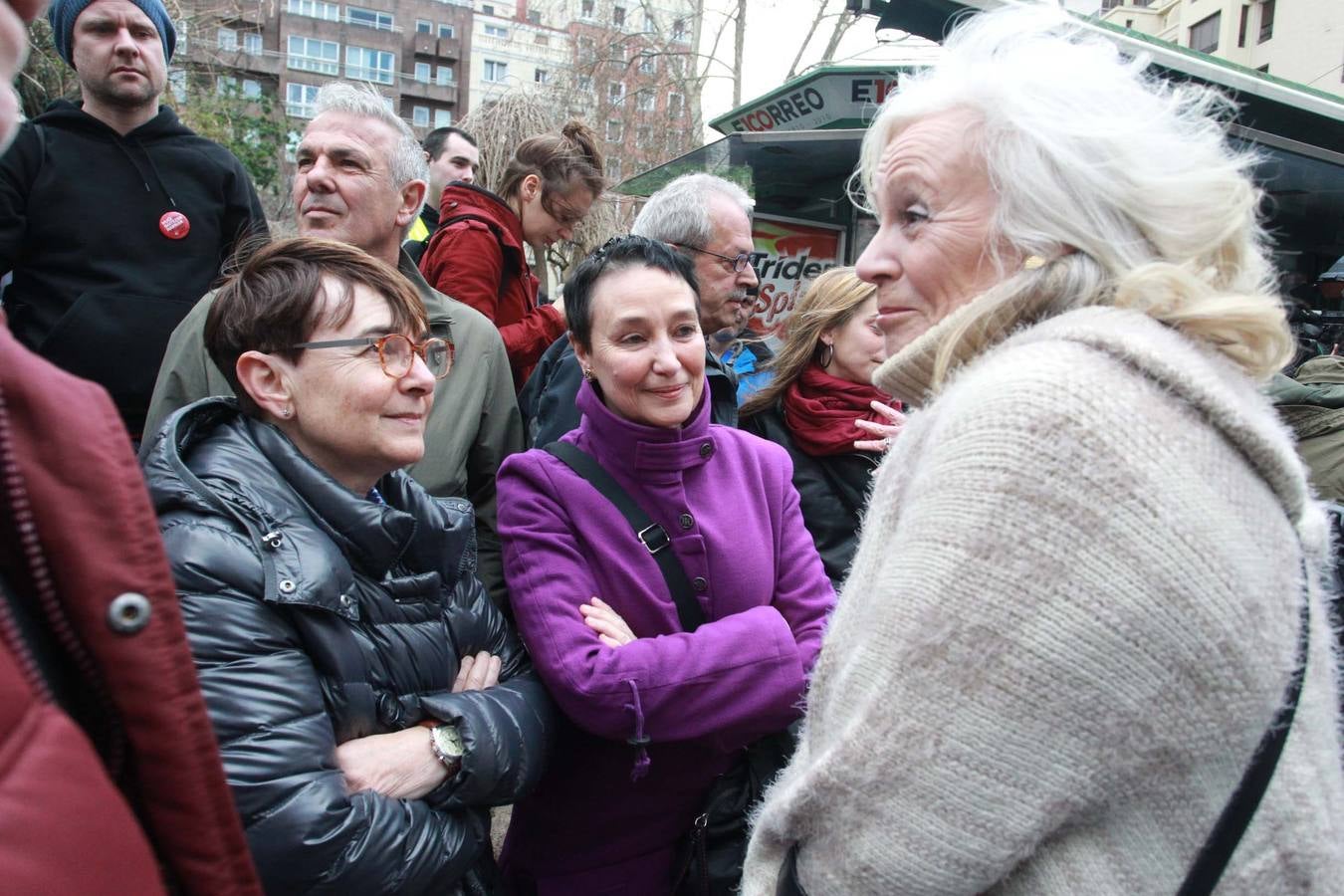 Manifestación a favor de los presos de ETA en Bilbao