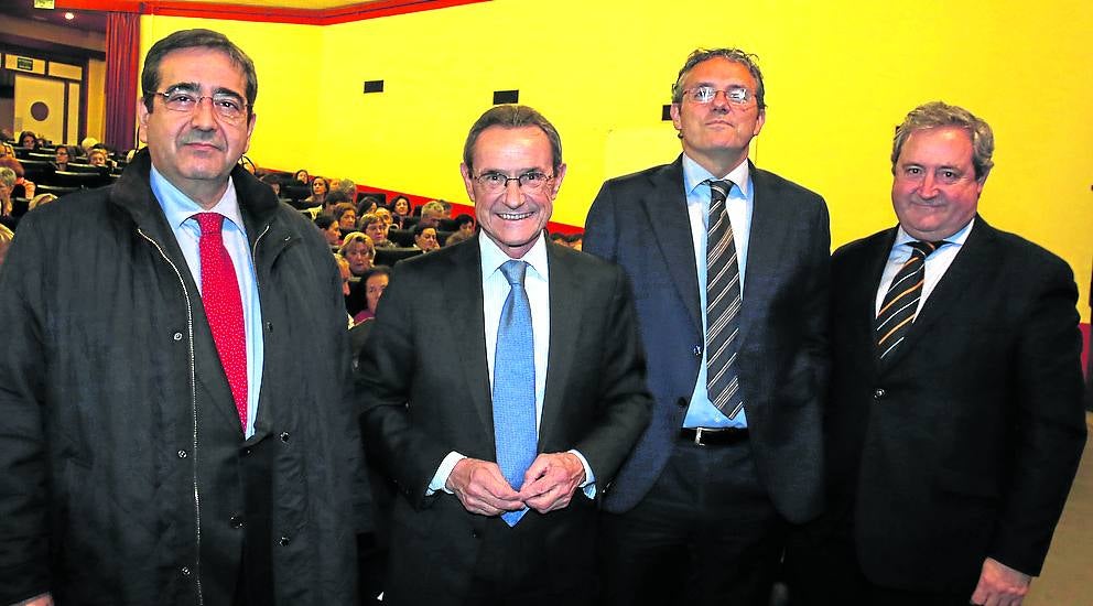 Juan Carlos Martínez, Ángel Toña, Íñigo Barrenechea y José Andrés Blasco.