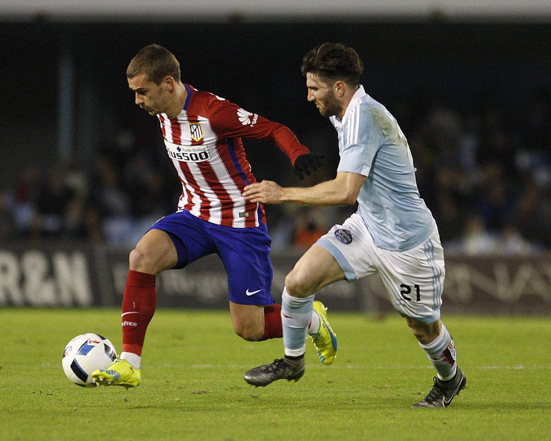 Las mejores imágenes del Celta - Atlético de Madrid