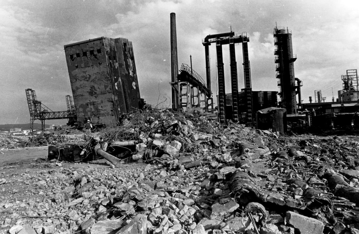 Arcelor paraliza de forma indefinida la planta de Sestao