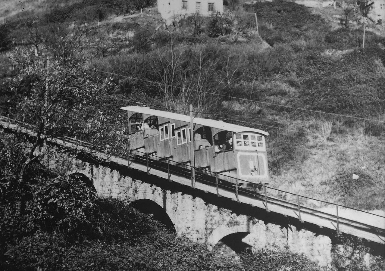 La historia del funicular de Artxanda