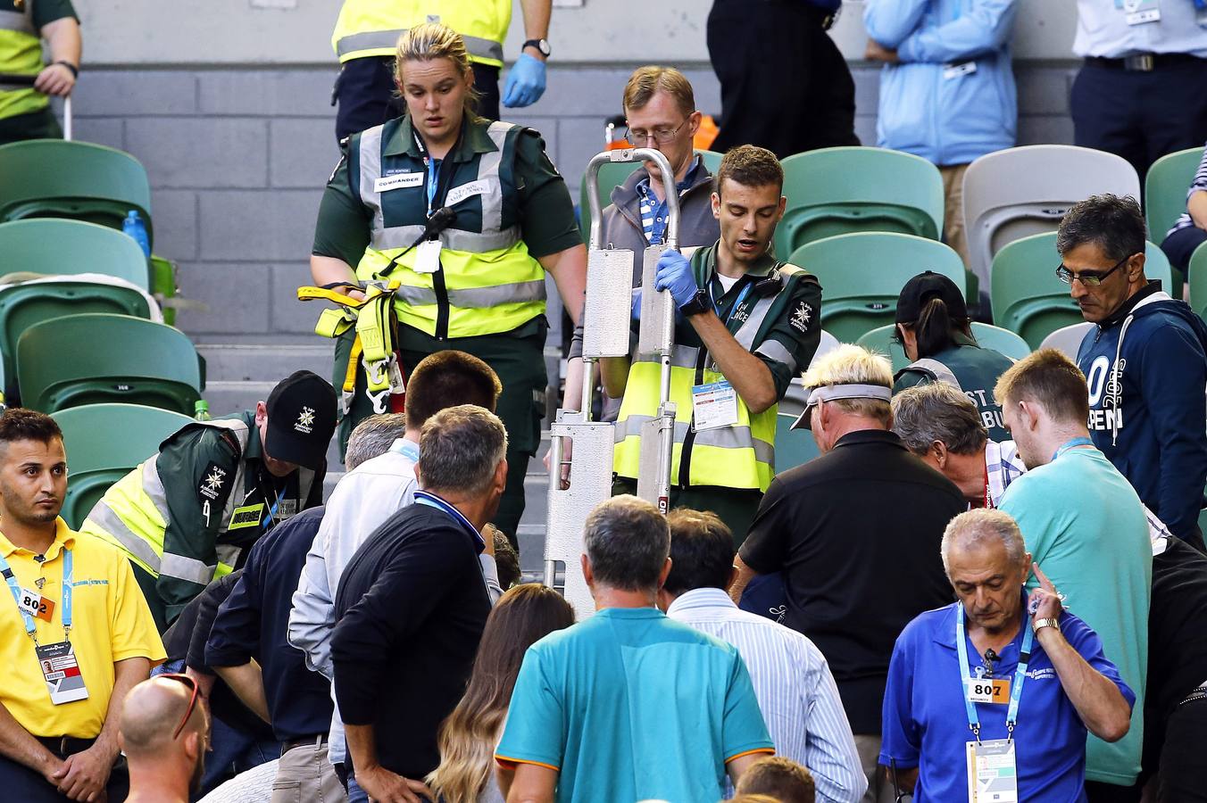 El desmayo del suegro de ndy Murray