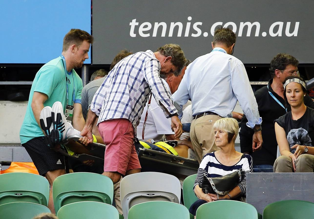 El desmayo del suegro de ndy Murray