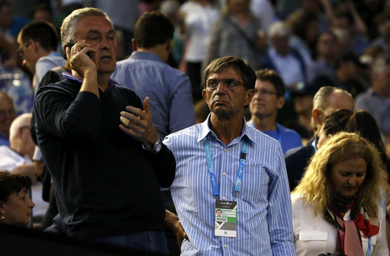 El desmayo del suegro de ndy Murray