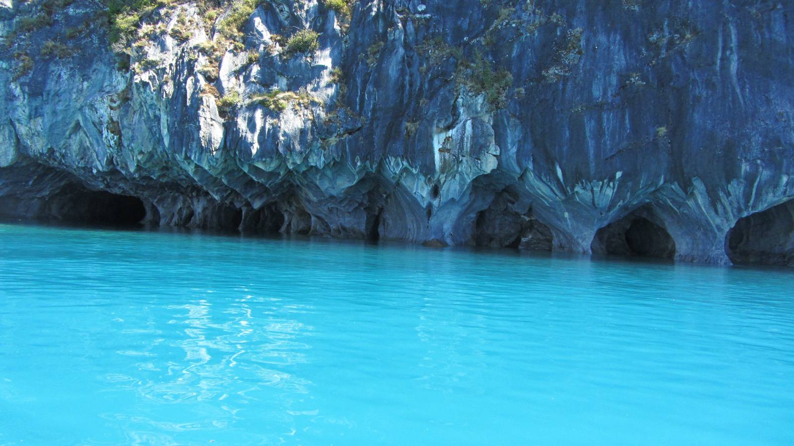 Las cavernas de mármol.