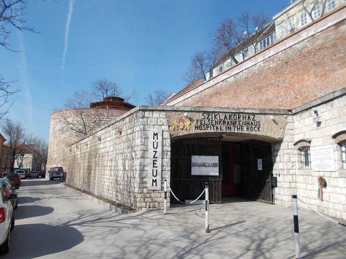 El hospital subterráneo de Budapest.