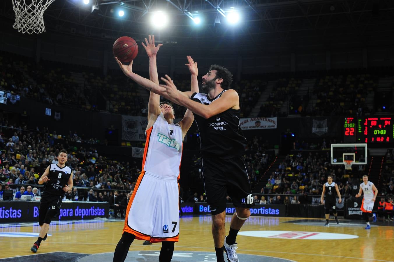 Las mejores imágenes del partido Dominion Bilbao-Ratiopharm Ulm