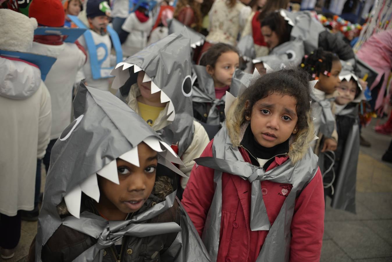 Los niños se apoderan del Carnaval en Bilbao